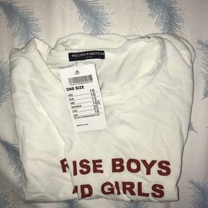Brandy Melville Graphic Tee WITH TAGS